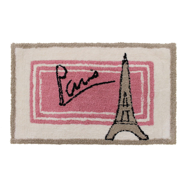 Ophelia & Co. Alresford Paris Bath Rug & Reviews Wayfair